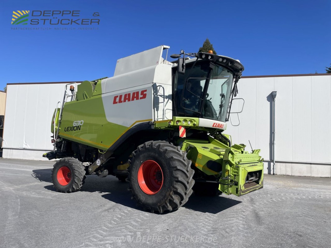 CLAAS Lexion 630 Montana 4x4 mit V660 Schneidwerk gebraucht – Mähdrescher – Baujahr 2012 – Produktbild 6