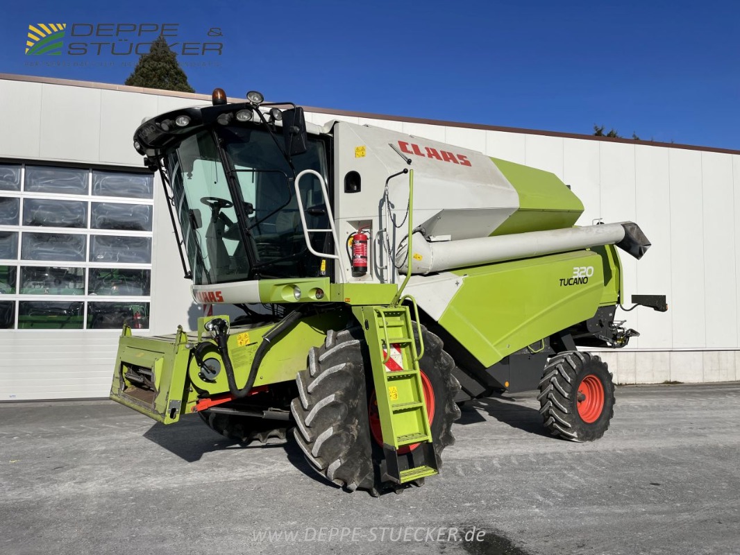 CLAAS Tucano 320 mit C490 gebraucht – Mähdrescher – Baujahr 2009 – Produktbild 1