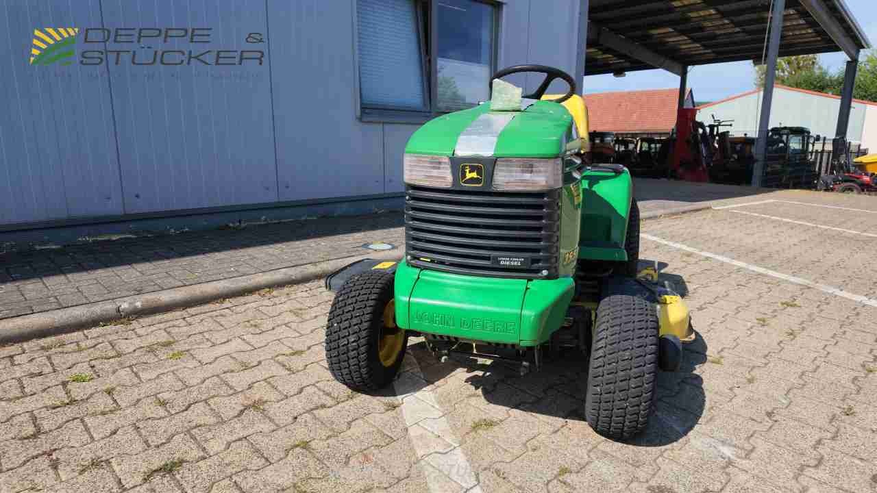 John Deere 355D mit 48C Mähwerk gebraucht – Rasentraktor – Baujahr 2001 – Produktbild 7