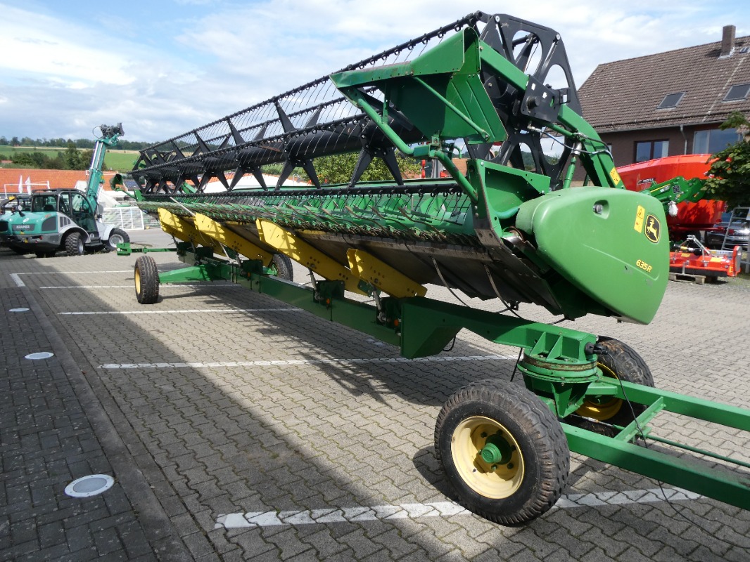 John Deere 635R gebraucht – Schneidwerk – Baujahr 2014 – Produktbild 1