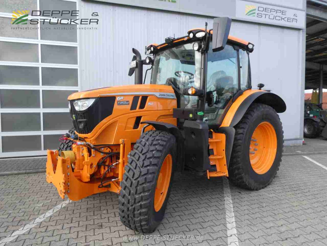 John Deere 6R 150 Kommunalorange gebraucht