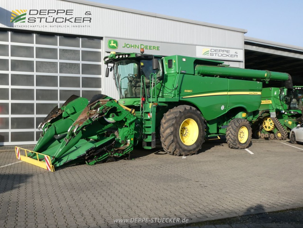 John Deere S680 +630R+SWW +Maisgebiss gebraucht – Mähdrescher – Baujahr 2014 – Produktbild 3