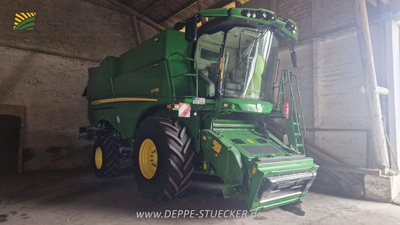 John Deere S770 mit 725X, SWW gebraucht – Mähdrescher – Baujahr 2023 – Produktbild 1