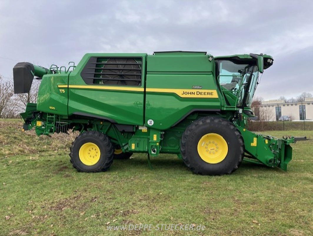 John Deere T5 600 mit SW XA 25 +SWW gebraucht – Mähdrescher – Baujahr 2024 – Produktbild 4