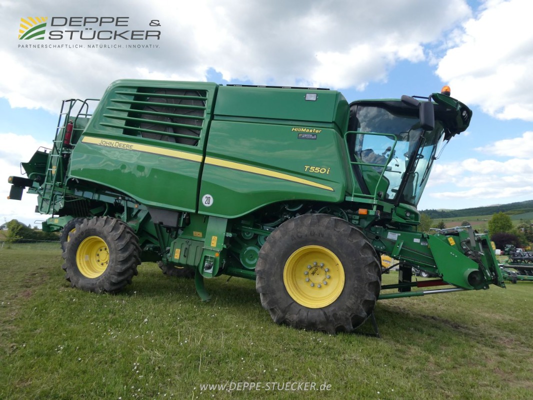 John Deere T550 HillMaster mit 722X + SWW gebraucht – Mähdrescher – Baujahr 2023 – Produktbild 7