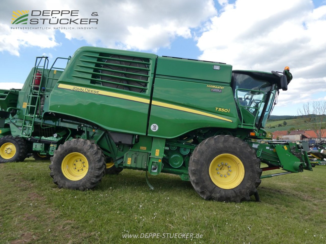 John Deere T550 HillMaster mit 722X + SWW gebraucht – Mähdrescher – Baujahr 2023 – Produktbild 8