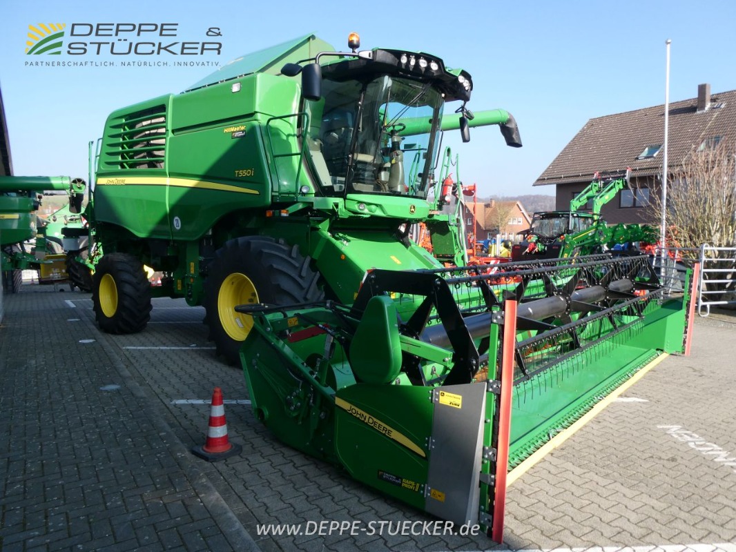 John Deere T550 HM mit 620R + SWW gebraucht – Mähdrescher – Baujahr 2022 – Produktbild 5
