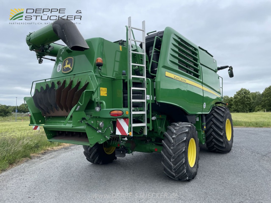 John Deere T560 mit 722PF gebraucht – Mähdrescher – Baujahr 2017 – Produktbild 3