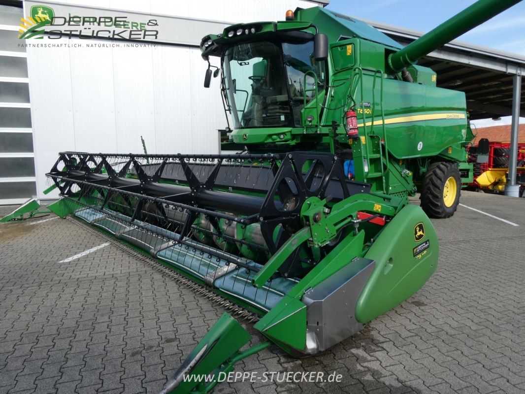John Deere T660 LL AutoTrac + 625 PremiumFlow + SWW gebraucht – Mähdrescher – Baujahr 2016 – Produktbild 3