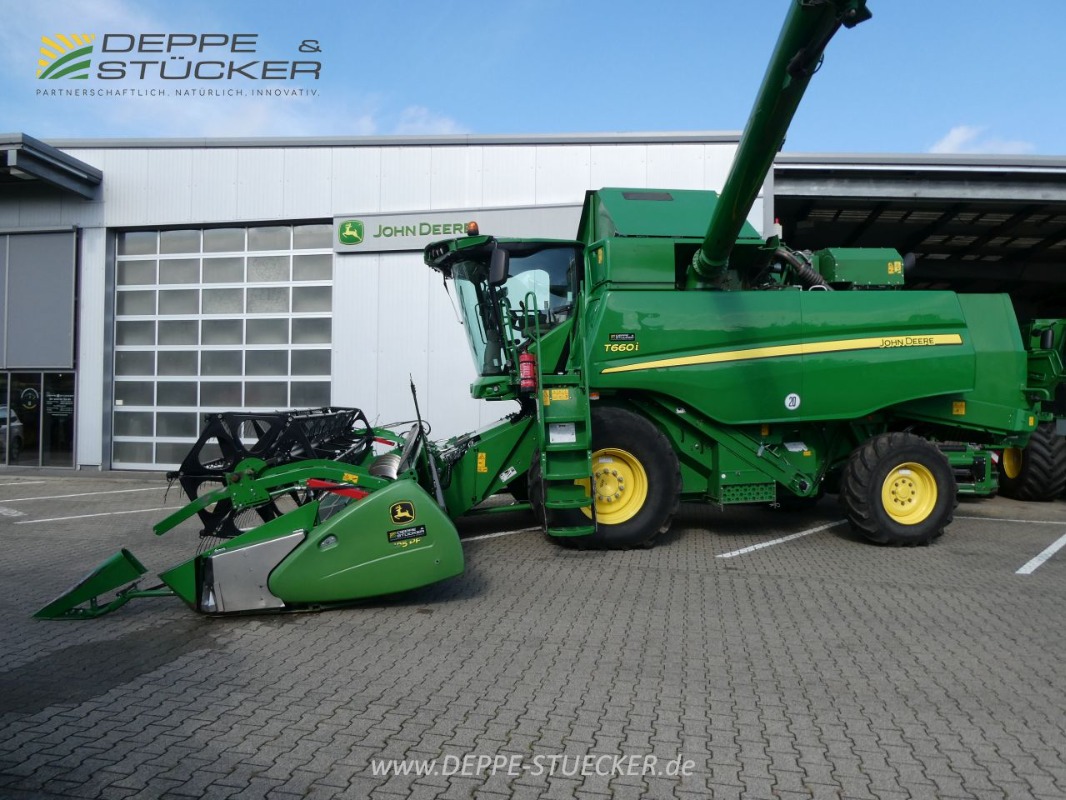 John Deere T660 LL AutoTrac + 625 PremiumFlow + SWW gebraucht – Mähdrescher – Baujahr 2016 – Produktbild 4