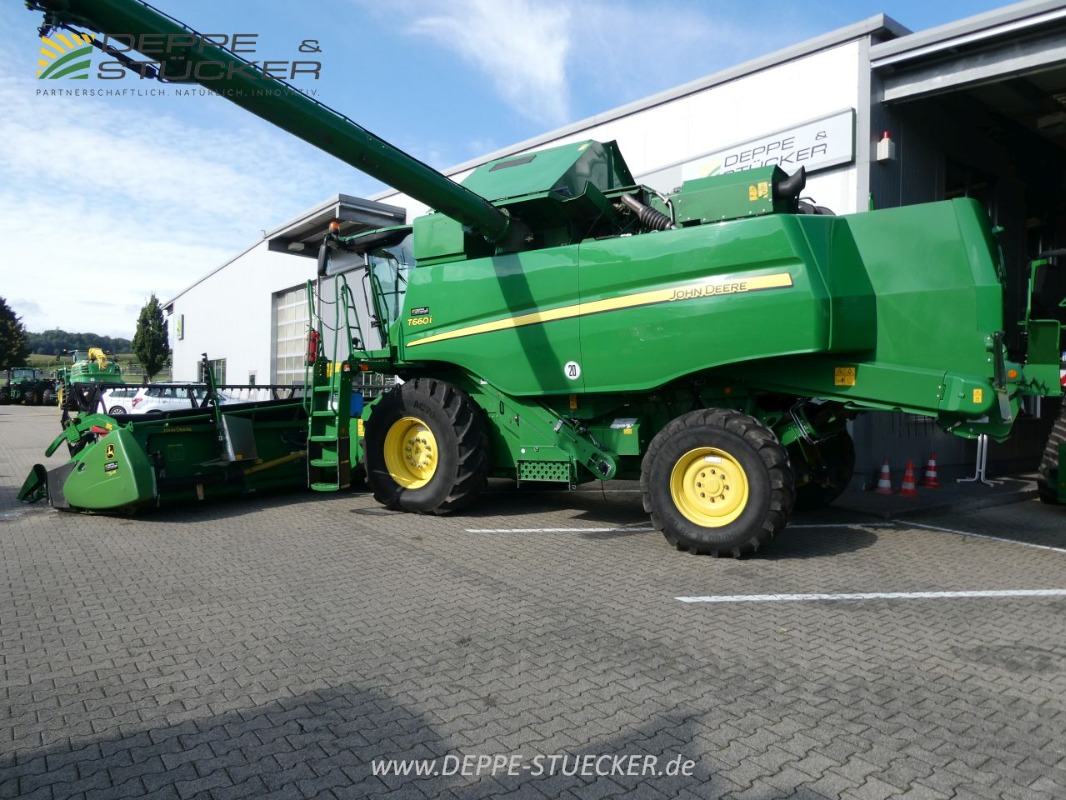 John Deere T660 LL AutoTrac + 625 PremiumFlow + SWW gebraucht – Mähdrescher – Baujahr 2016 – Produktbild 5