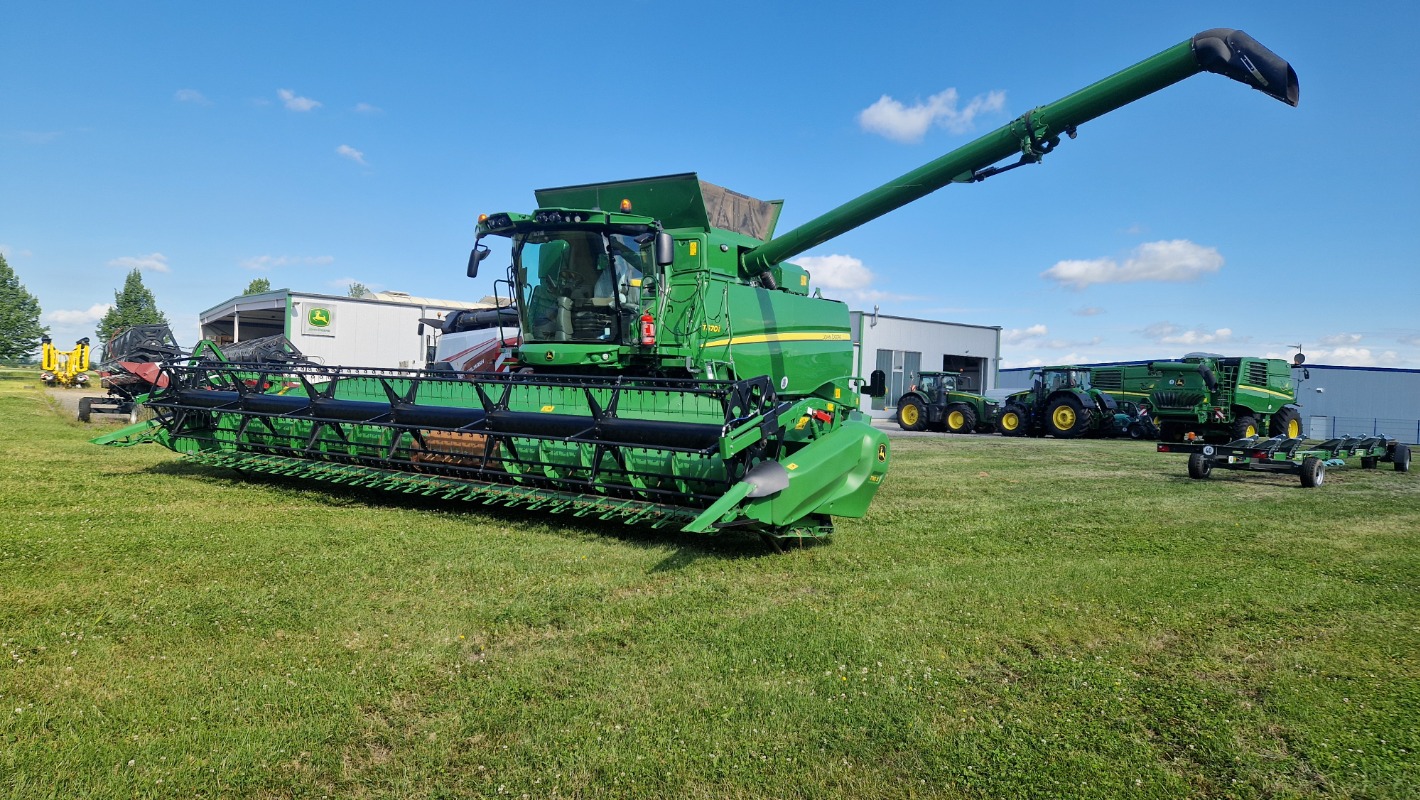 John Deere T670 mit 730X gebraucht – Mähdrescher – Baujahr 2023 – Produktbild 3
