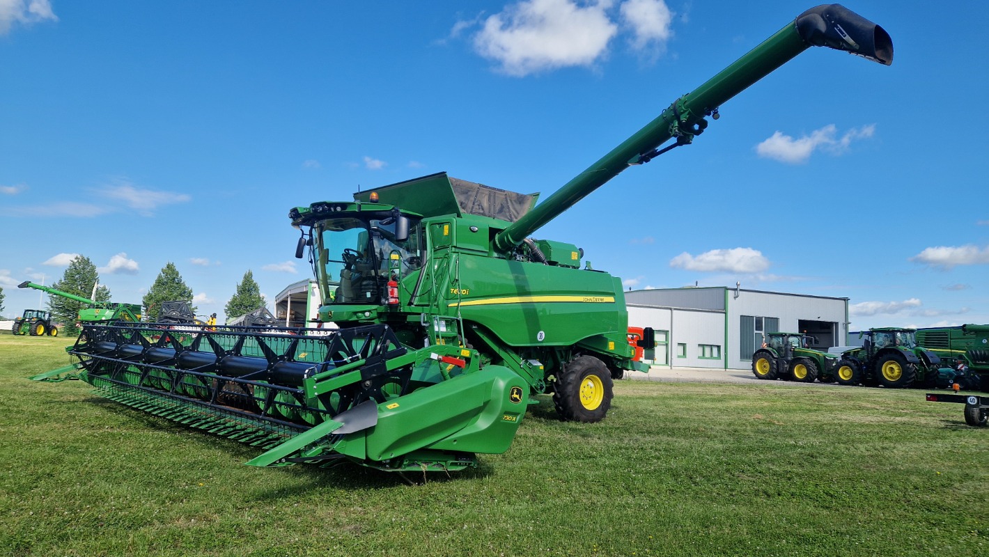 John Deere T670 mit 730X gebraucht – Mähdrescher – Baujahr 2023 – Produktbild 4