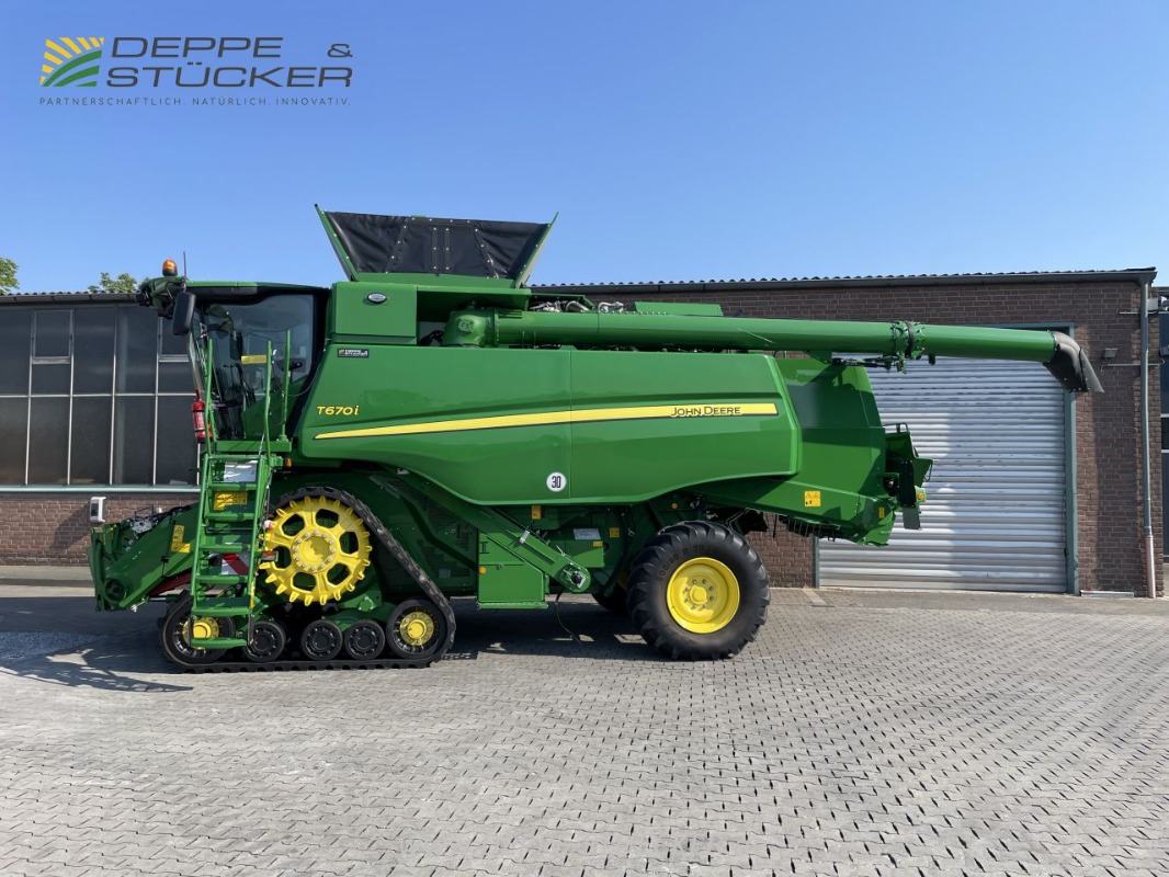 John Deere T670 Raupe gebraucht – Mähdrescher – Baujahr 2023 – Produktbild 6
