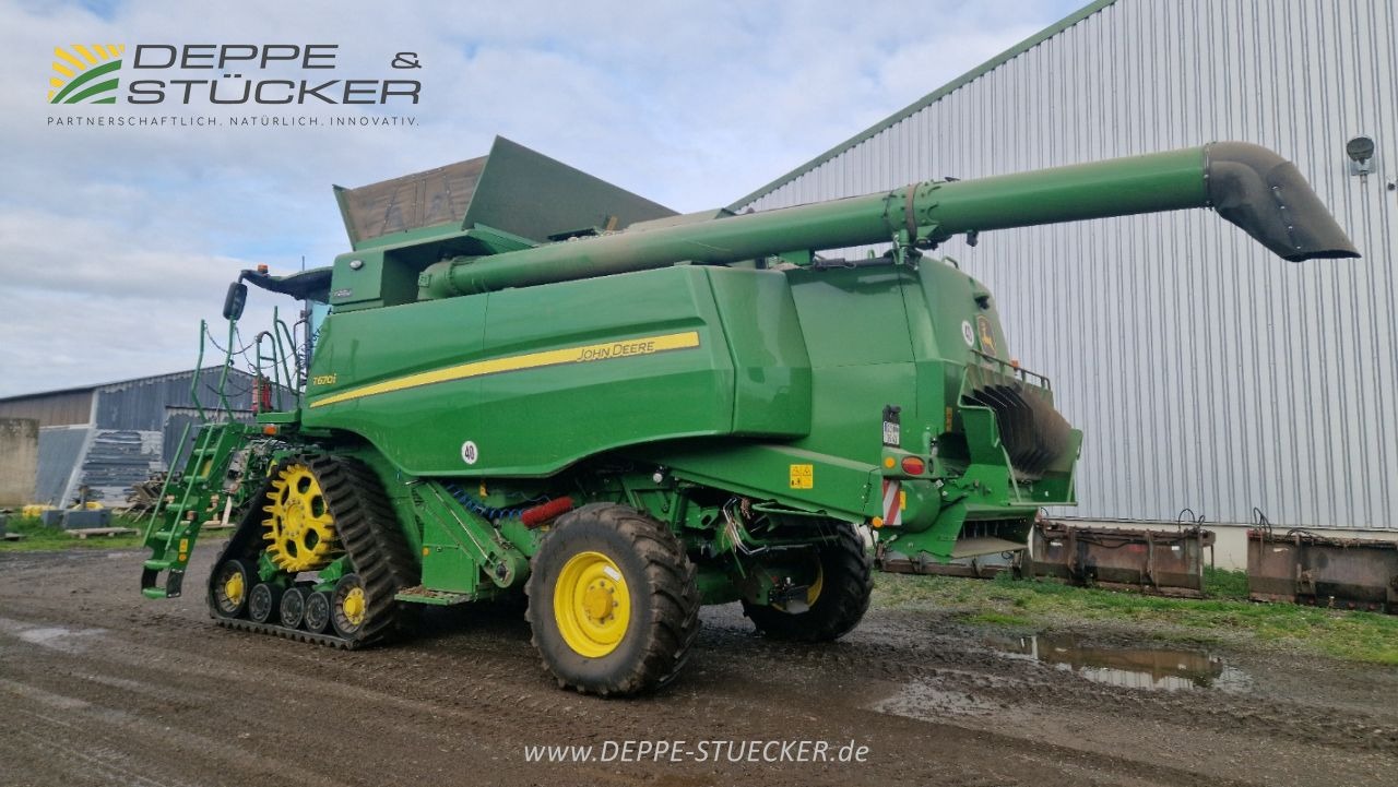 John Deere T670 Raupe mit RD30F, SWW, PGPP gebraucht – Mähdrescher – Baujahr 2023 – Produktbild 5