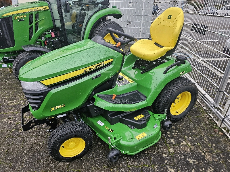 John Deere X584 gebraucht – Rasentraktor – Baujahr 2021 – Produktbild 1