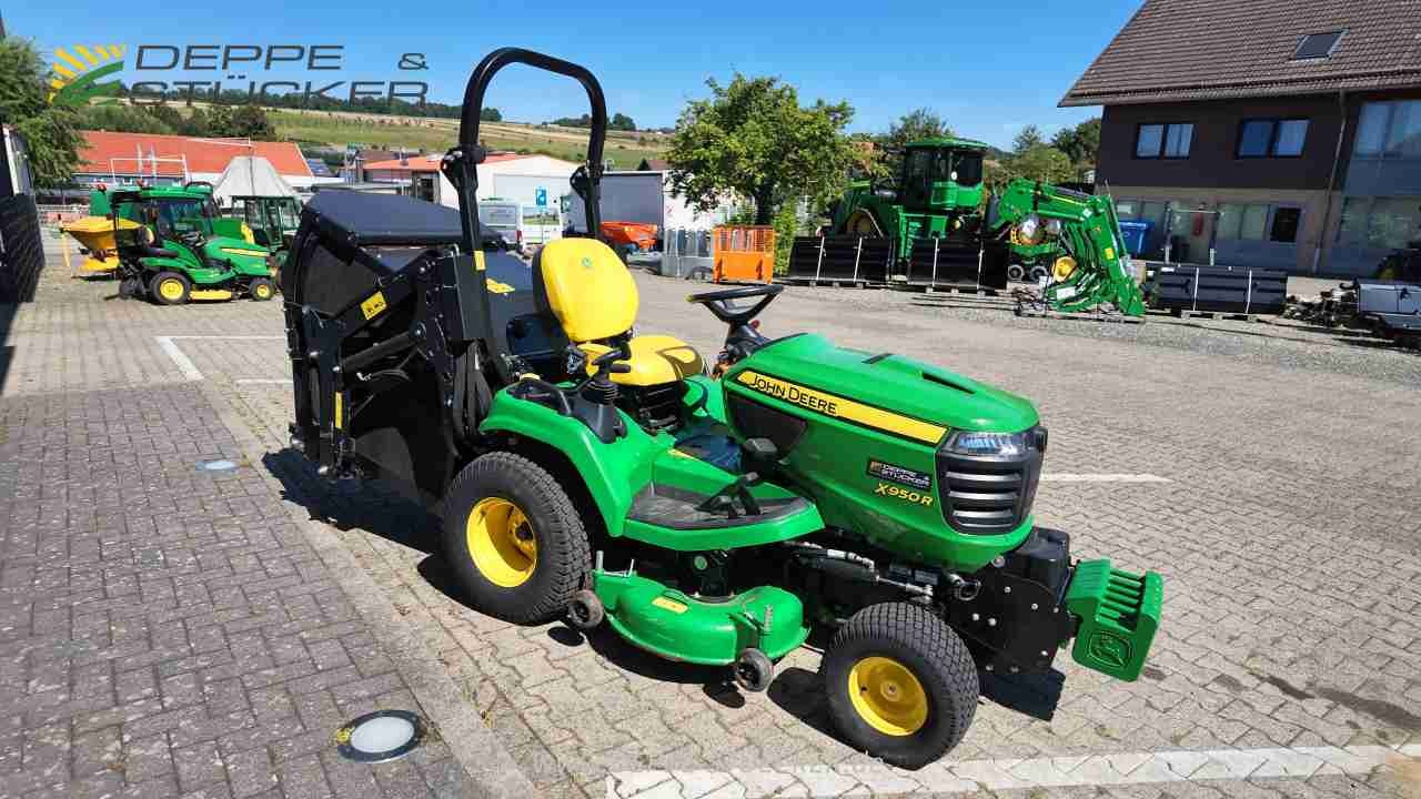 John Deere X950R mit Hochentleerung gebraucht – Rasentraktor – Baujahr 2021 – Produktbild 5