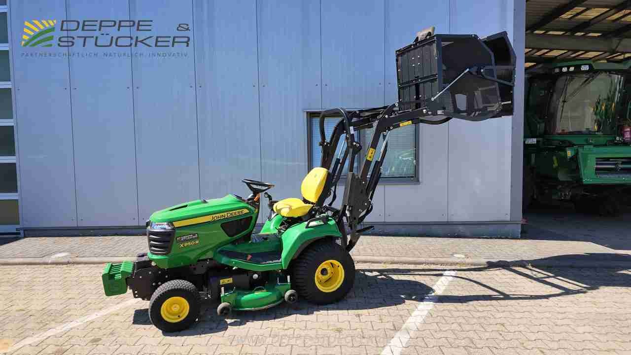 John Deere X950R mit Hochentleerung gebraucht – Rasentraktor – Baujahr 2021 – Produktbild 8