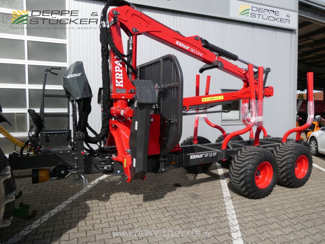 Krpan GP 12 DF mit Kran gebraucht