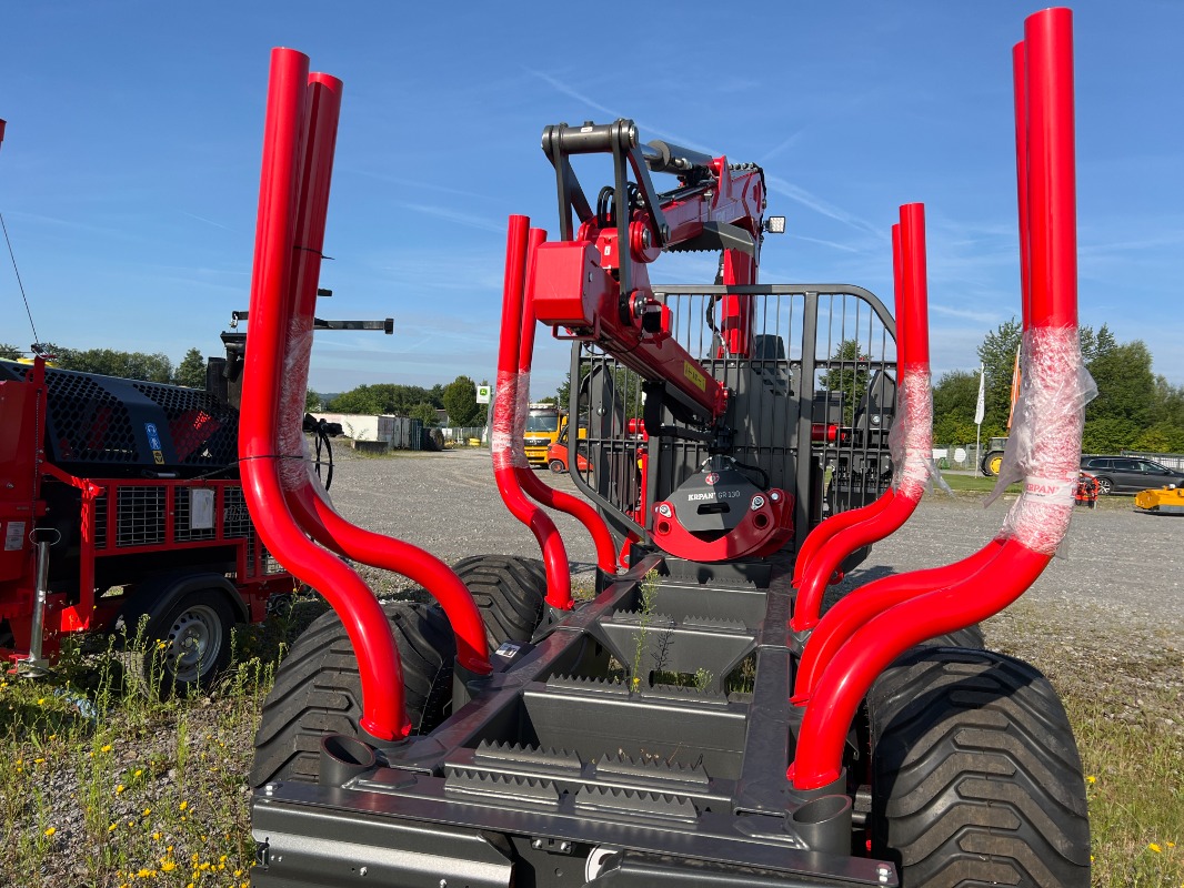 Krpan GP 12 DF mit Kran gebraucht – Forsttechnik – Baujahr 2024 – Produktbild 6