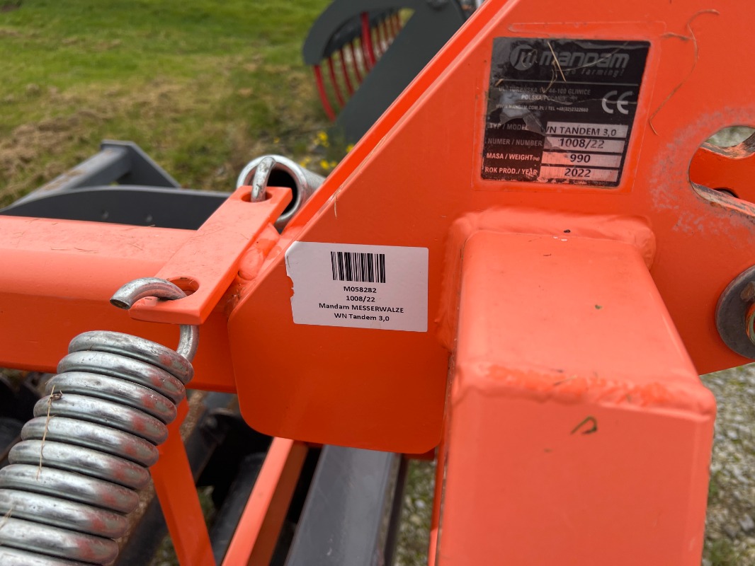 Mandam WM Tandem Messerwalze gebraucht – Packer + Walze – Produktbild 6