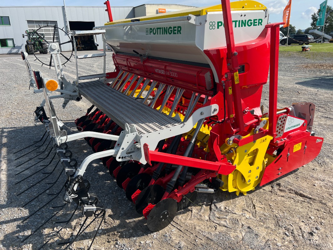 Pöttinger Vitasem M 3000 + Lion 3030 Classic gebraucht – Sätechnik – Baujahr 2023 – Produktbild 7