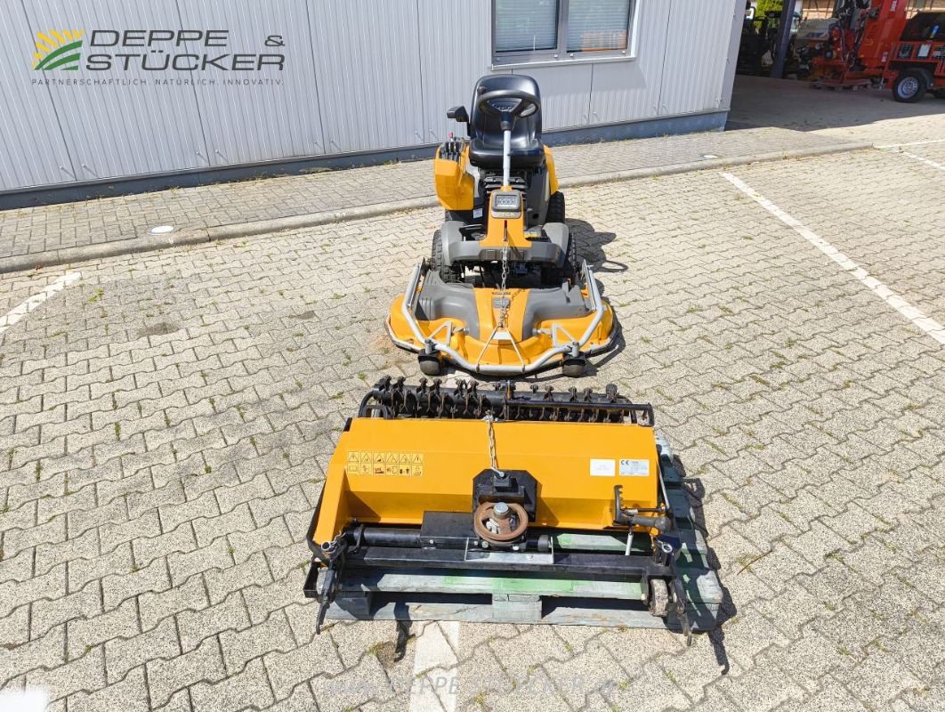 Stiga Park Pro 740 IQX mit Mulcher/Vertikutierer gebraucht – Mulchgeräte – Baujahr 2016 – Produktbild 4