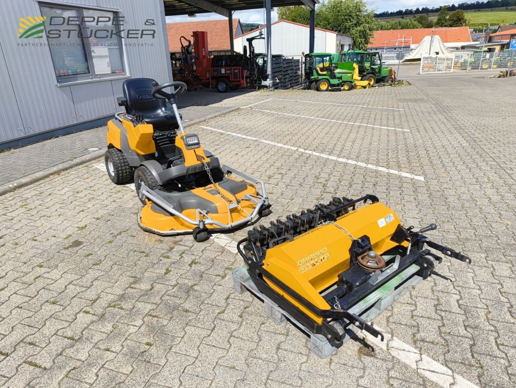 Stiga Park Pro 740 IQX mit Mulcher/Vertikutierer gebraucht – Mulchgeräte – Baujahr 2016 – Produktbild 5
