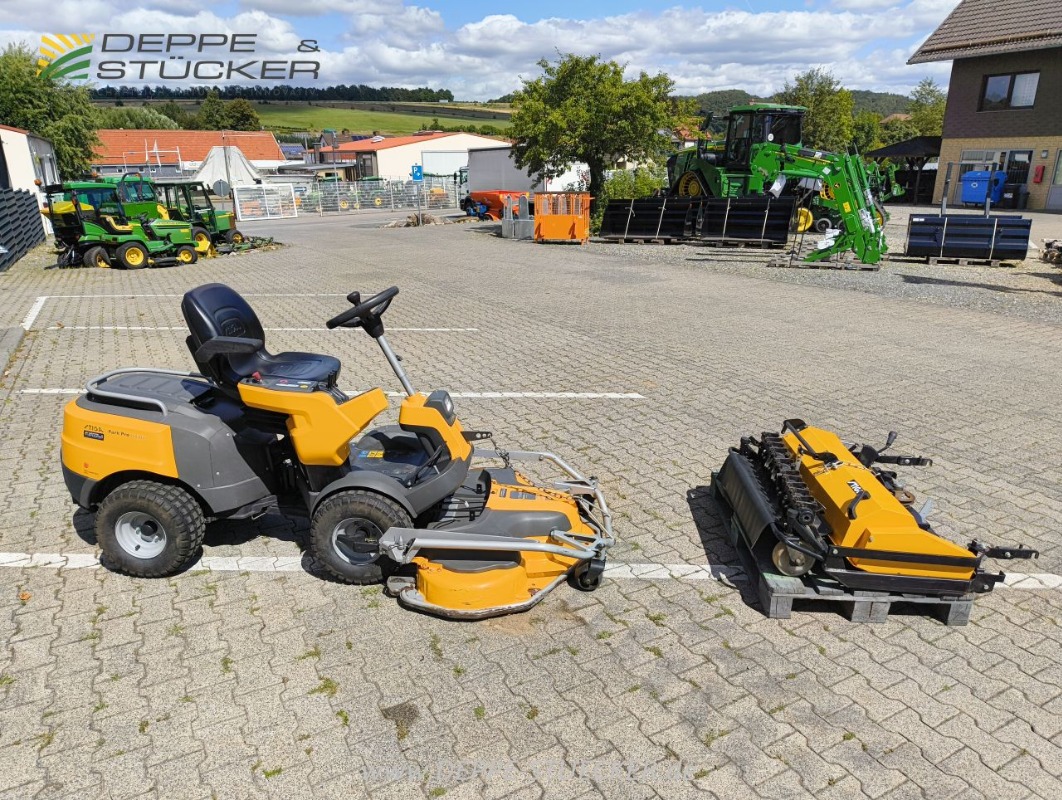 Stiga Park Pro 740 IQX mit Mulcher/Vertikutierer gebraucht – Mulchgeräte – Baujahr 2016 – Produktbild 6