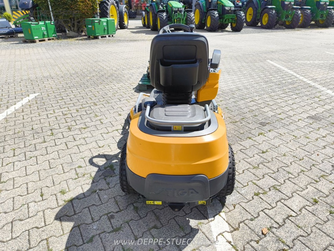 Stiga Park Pro 740 IQX mit Mulcher/Vertikutierer gebraucht – Mulchgeräte – Baujahr 2016 – Produktbild 8